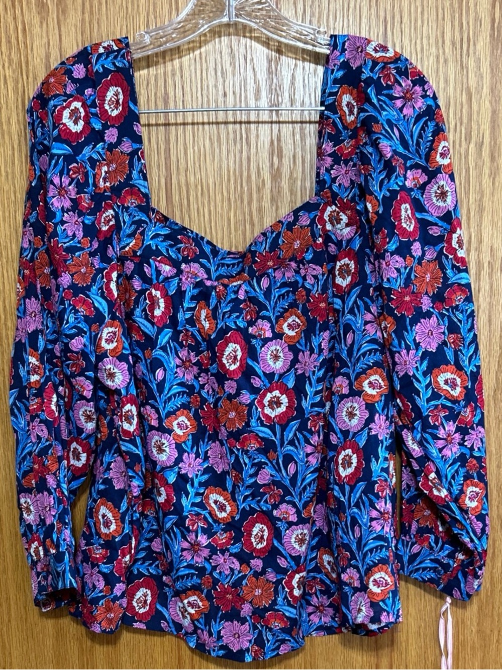VINEYARD VINES tisbury floral long sleeve top size XL NEW NWT Women’s
